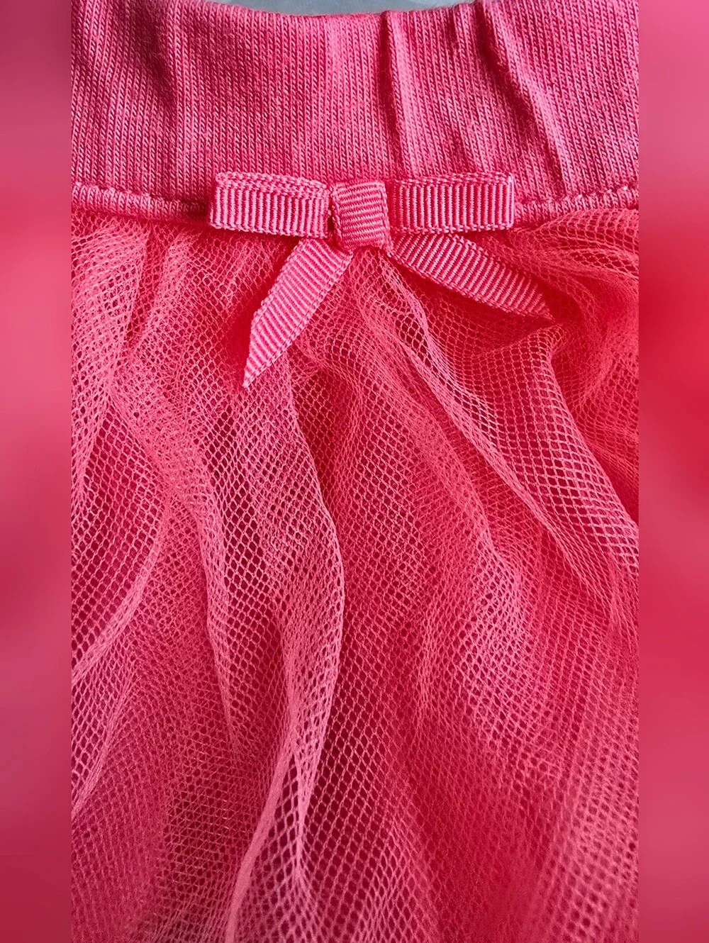 Poofy Pink Baby Ballerina Tutu Skirt Bow Party Princess Birthday